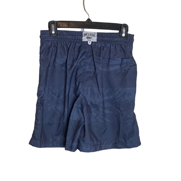 Spicy Tuna men blue bathing suit trunks size Small - Picture 6 of 7